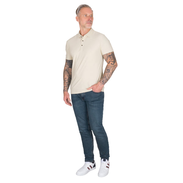 Playera Polo Hombre LuxeFresh