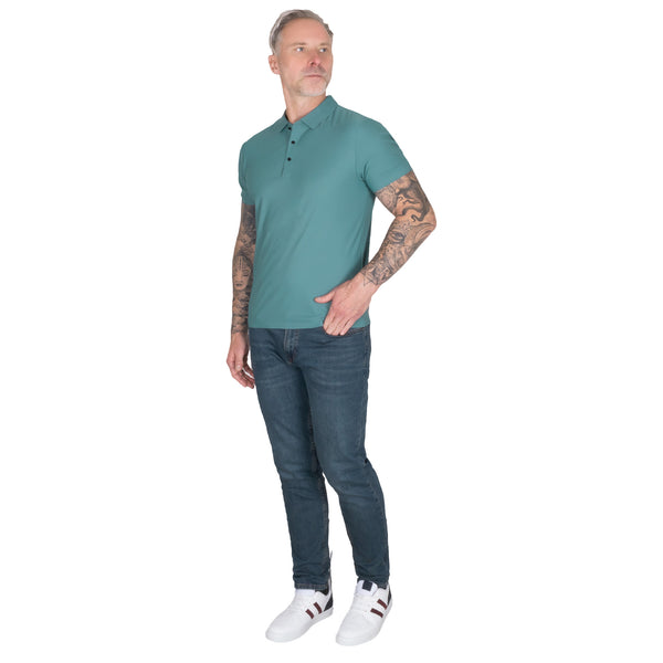 Playera Polo Hombre LuxeFresh