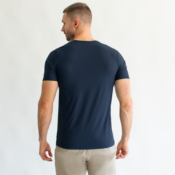 Playera Hombre Regular Fit – Manga Corta Cuello Redondo