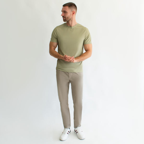 Playera Hombre Regular Fit – Manga Corta Cuello Redondo