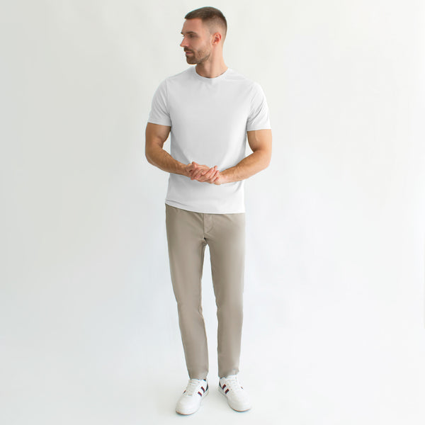 Playera Hombre Regular Fit – Manga Corta Cuello Redondo