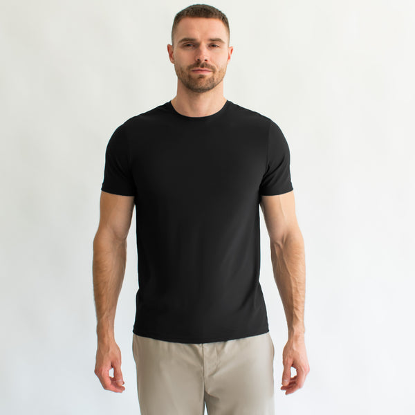 Playera Hombre Regular Fit – Manga Corta Cuello Redondo