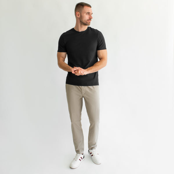 Playera Hombre Regular Fit – Manga Corta Cuello Redondo