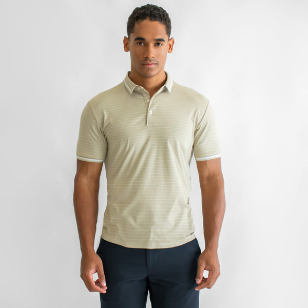 Playera Polo para Hombre Regular Fit – Contraste en Cuello y Puños
