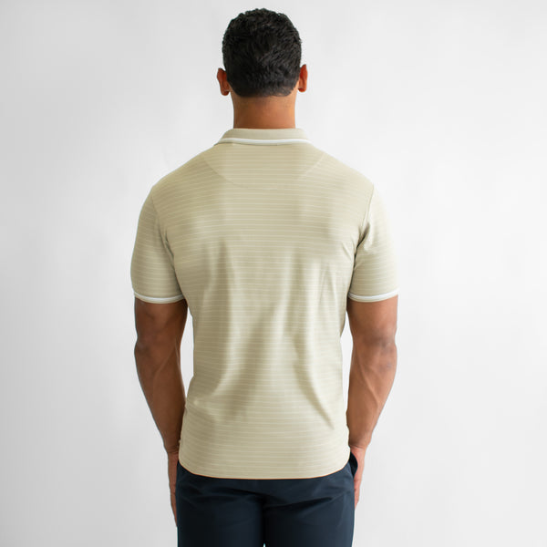 Playera Polo para Hombre Regular Fit – Contraste en Cuello y Puños