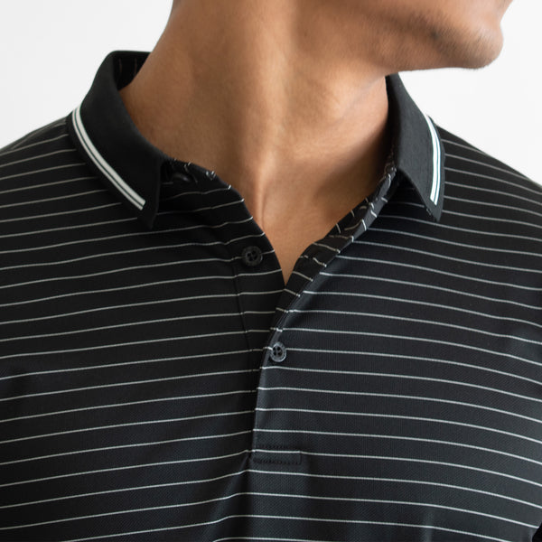 Playera Polo para Hombre Regular Fit – Contraste en Cuello y Puños
