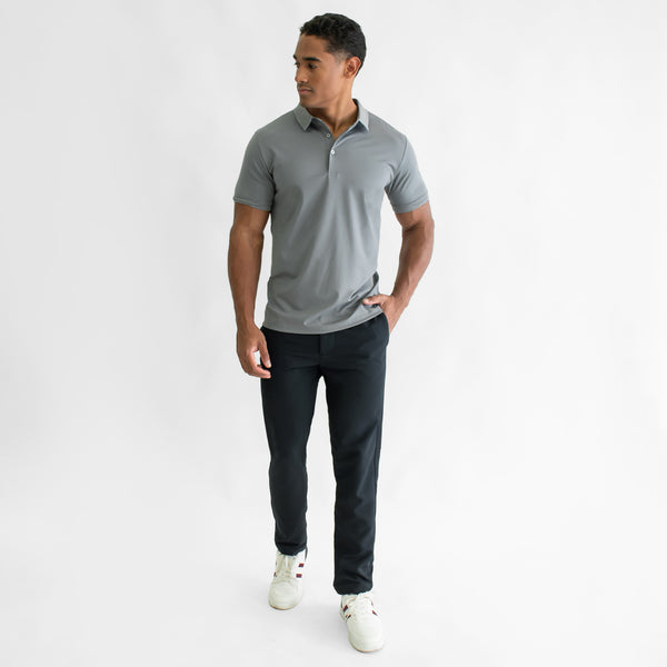 Playera Polo para Hombre Regular Fit – Luxe Fresh Manga Corta
