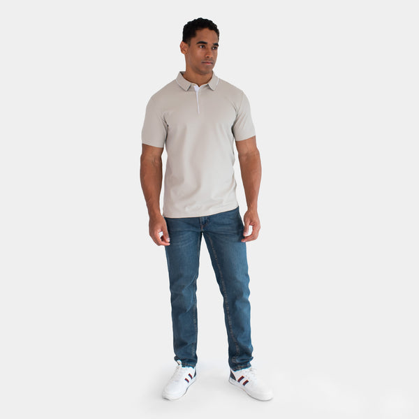 Playera Polo Luxe Fresh con Broches