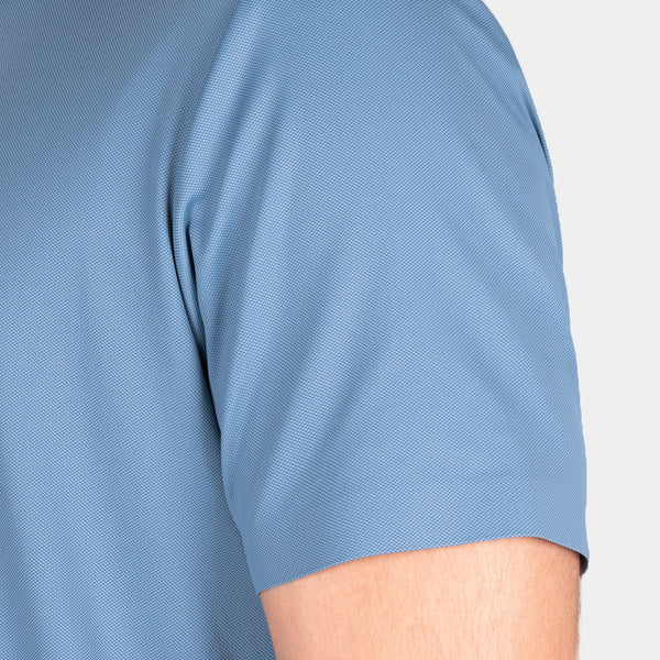 Playera Polo Manga Corta con Botones al Tono