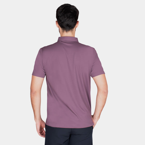 Playera Polo Manga Corta con Botones al Tono