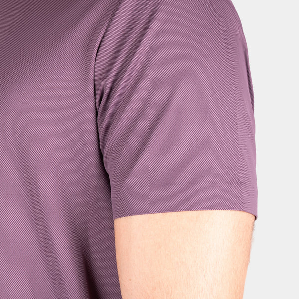 Playera Polo Manga Corta con Botones al Tono