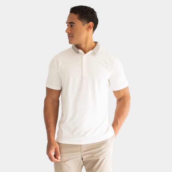 Playera Polo Luxe Fresh Con Contraste en Cuello