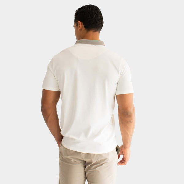 Playera Polo Luxe Fresh Con Contraste en Cuello
