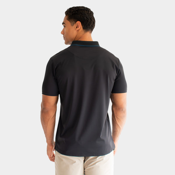 Playera Polo Luxe Fresh Con Contraste en Cuello