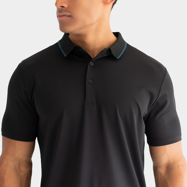 Playera Polo Luxe Fresh Con Contraste en Cuello