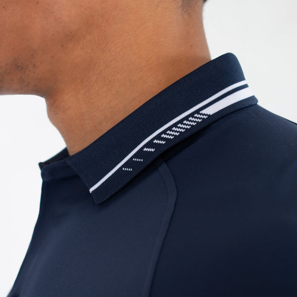 Playera Polo con Cierre al Frente