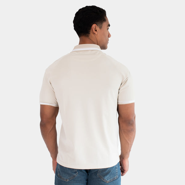 Playera Polo con Cierre al Frente