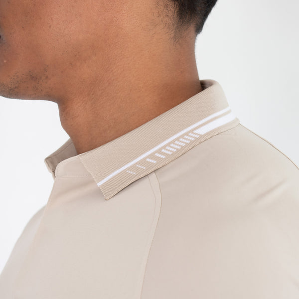 Playera Polo con Cierre al Frente