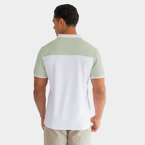 Playera Polo con Contrastes de Color