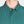Detalle del cuello y botones del polo color aqua | hover: Aqua