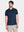 Playera Polo con Contrastes de Color y Cierre al Frente