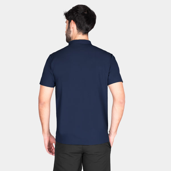 Playera Polo Manga Corta Cuello Mao