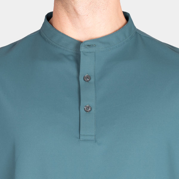 Playera Polo Manga Corta Cuello Mao