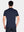 Playera Cuello V con Contrastes de Color