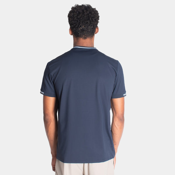 Playera Manga Corta Cuello V