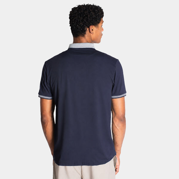 Playera Polo con Cuello a Contraste
