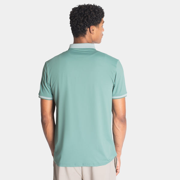 Playera Polo con Cuello a Contraste