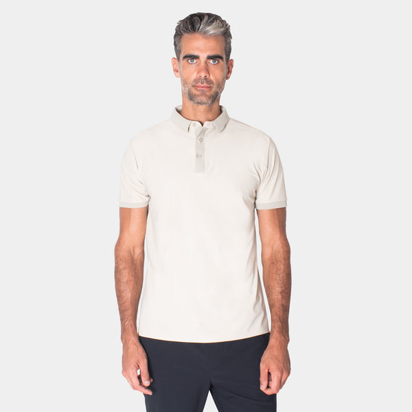 Playera Polo Con Estampado Mini Zigzag