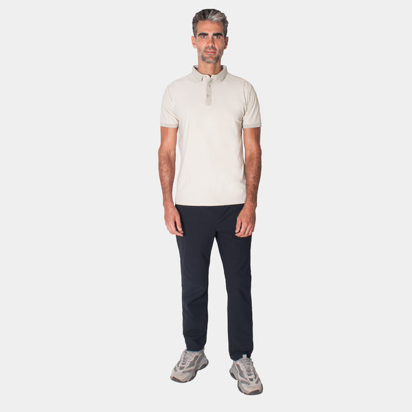 Playera Polo Con Estampado Mini Zigzag