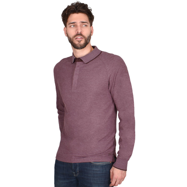 Playera Tipo Polo Generra Manga Larga 328901