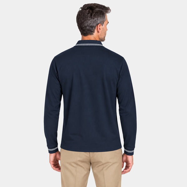 Lightweight Long Sleeve Regular Fit Polo