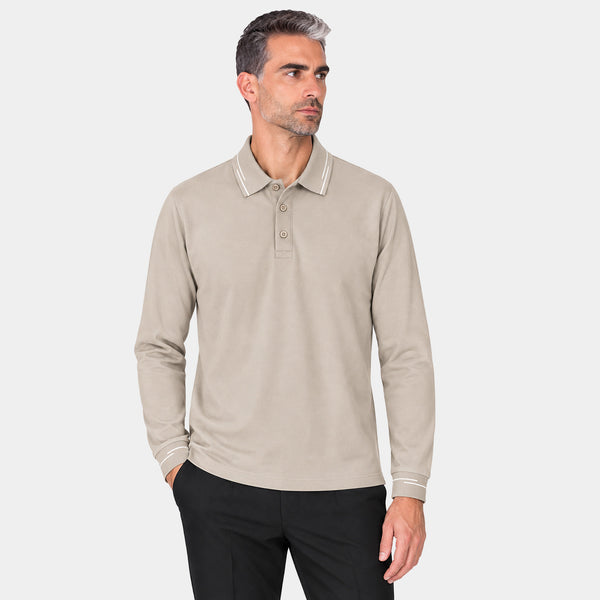 Lightweight Long Sleeve Regular Fit Polo