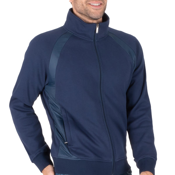 Sudadera Hombre Regular Fit | Texturas Contrastantes y Diseño Casual