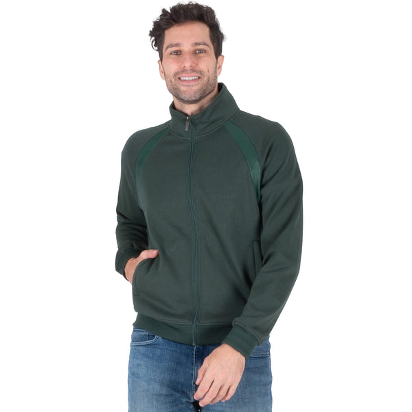 Sudadera Hombre Regular Fit | Texturas Contrastantes y Diseño Casual