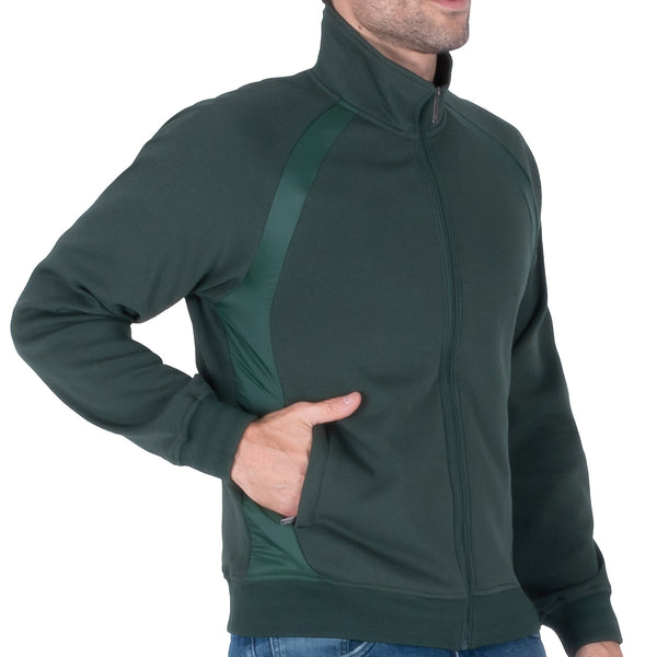Sudadera Hombre Regular Fit | Texturas Contrastantes y Diseño Casual