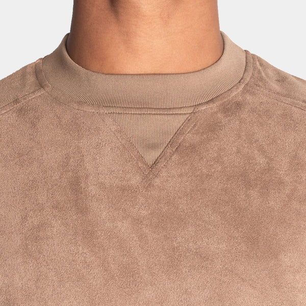 Sudadera de Gamuza Estilo Vintage
