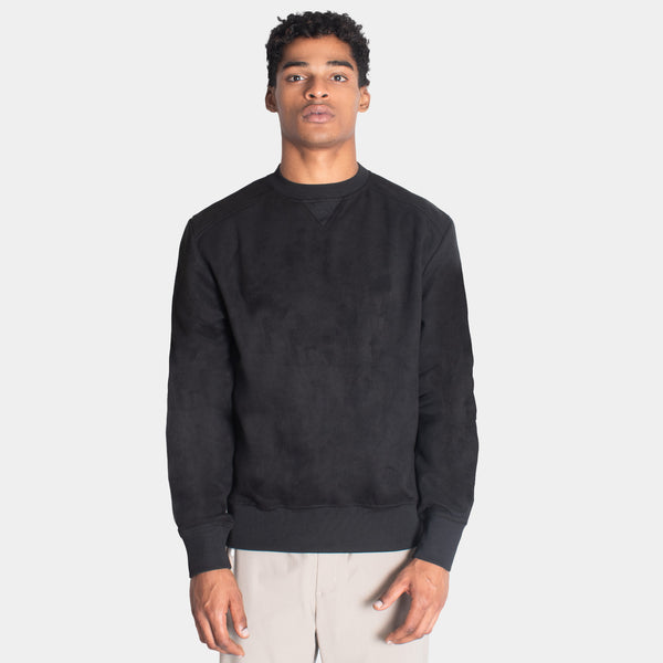 Sudadera de Gamuza Estilo Vintage
