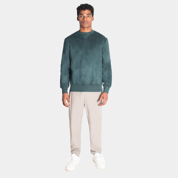 Sudadera de Gamuza Estilo Vintage