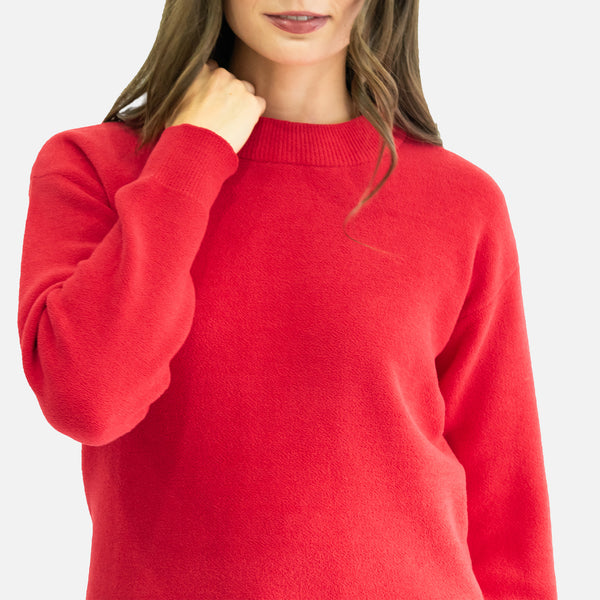 Suéter con Textura Soft Touch