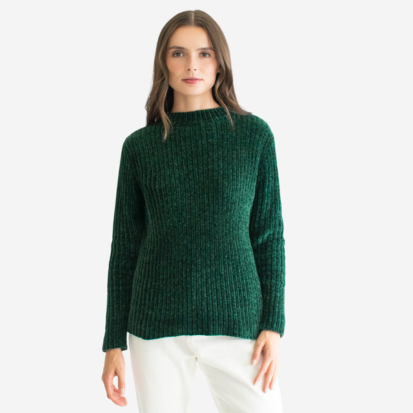 Suéter con Textura Afelpada