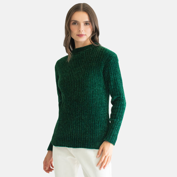 Suéter con Textura Afelpada