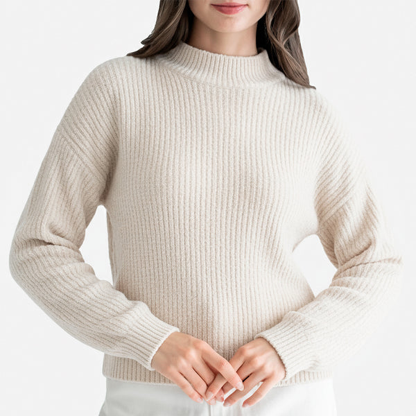 Suéter Afelpado de Manga Larga