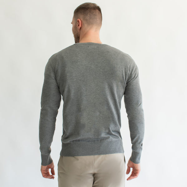 Suéter Ligero para Hombre Regular Fit – Cuello en V