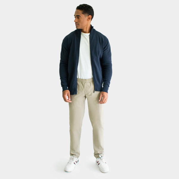 Suéter Cuello Alto Cierre Completo