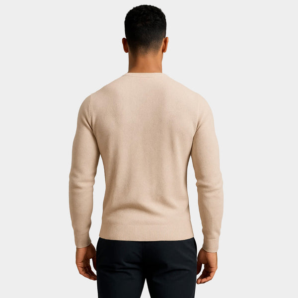 Suéter Ligero de Cuello Redondo