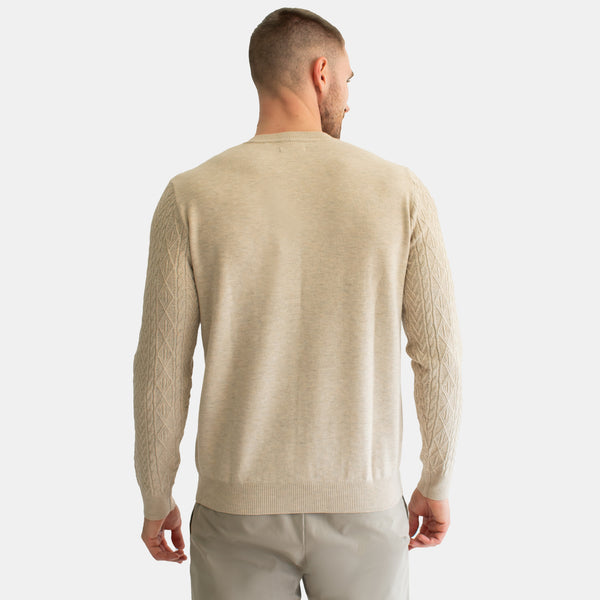 Suéter Tejido Trenzado